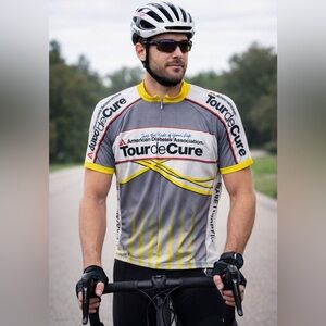 Primal Tour de Cure Cycling Jersey Men’s XL
